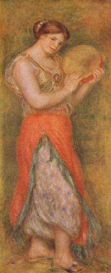 Pierre-Auguste Renoir Tanzerin mit Tamburin Spain oil painting art